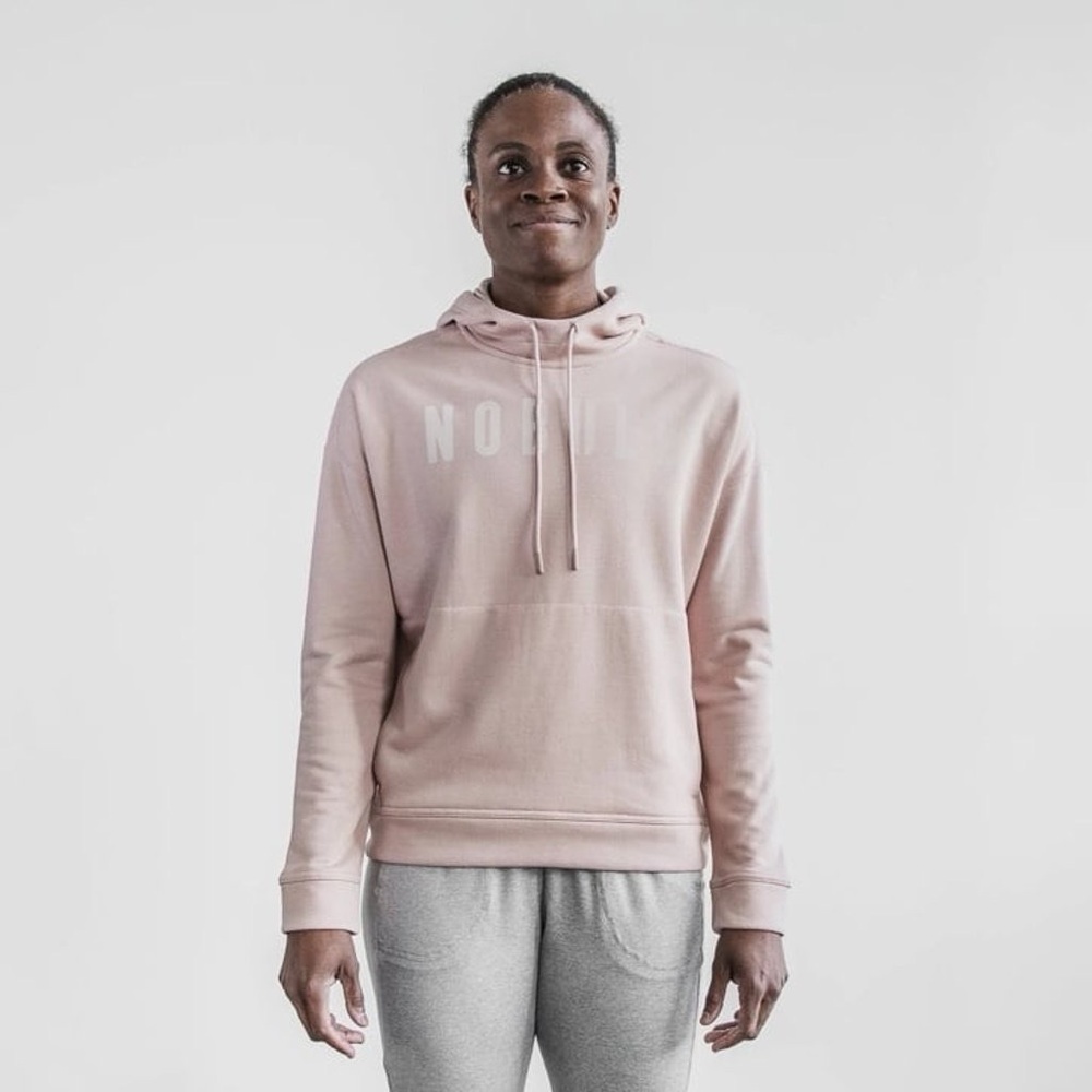 NWT Women’s NOBULL Hoodie XL Dusty Rose